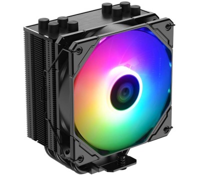 ID-COOLING Кулер SE-224-XTS ARGB LGA1700/1200/115X/AM5/AM4 (10шт/кор, TDP 220W, PWM, 4 тепл.трубки прямого контакта, ARGB FAN 120mm) RET