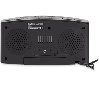 Радиобудильник HYUNDAI Радиобудильник H-RCL238, черный