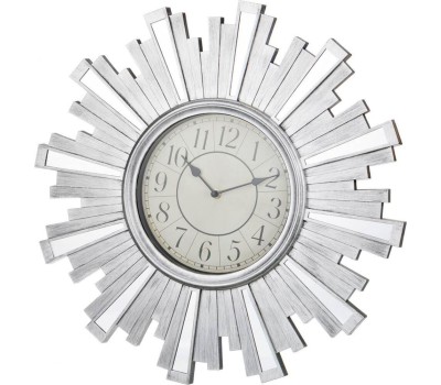 Часы настенные LEFARD 220-193 SWISS HOME СЕРЕБРО 50*50*4см циферблат d20см