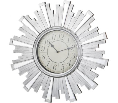 Часы настенные LEFARD 220-193 SWISS HOME СЕРЕБРО 50*50*4см циферблат d20см