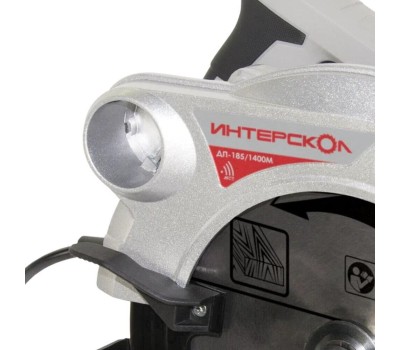 Циркулярная пила ИНТЕРСКОЛ (дисковая) ДП-185/1400М 1400Вт (ручная) D диска.:185мм (785.1.0.70)