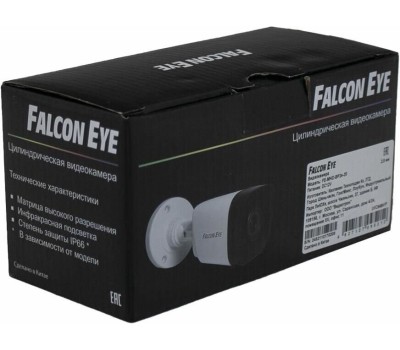 Камера видеонаблюдения FALCON EYE Камера видеонаблюдения аналоговая FE-MHD-BP2e-20, 1920х1080 pix, 2.8 мм, белый