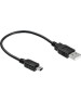 Кабель BURO Кабель OTG micro USB (m) - USB (f), 0.2м, черный