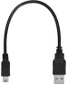 Кабель BURO Кабель OTG micro USB (m) - USB (f), 0.2м, черный