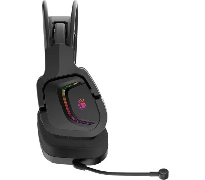 A4TECH Гарнитура игровая Bloody MR575, для компьютера и игровых консолей, мониторные, Bluetooth/радио, черный