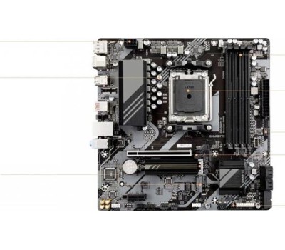 Материнская плата GIGABYTE Материнская плата B650M K, Socket AM5, AMD B650, mATX, Ret