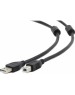 Gembird/Cablexpert CCF2-USB2-AMBM-15 USB 2.0 Pro Кабель , AM/BM, 4.5м, экран,2феррит.кольца, черный, пакет
