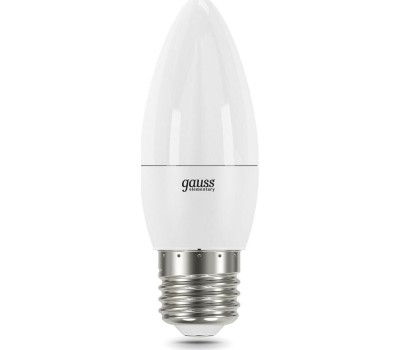 GAUSS Упаковка ламп LED E27, свеча, 12Вт, 30222, 10 шт