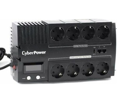 ИБП CYBERPOWER ИБП BR700EA {Line-Interactive 700VA/390W USB/RJ11/45 (4+4 EURO) без LCD экрана}