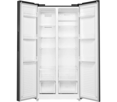 Холодильник MAUNFELD Холодильник двухкамерный MFF177NFSE Total No Frost, Side by Side, инверторный нержавеющая сталь