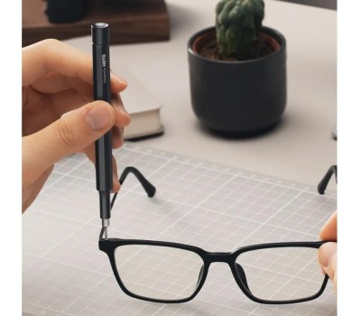 Отвертка HOTO Карманная отвёртка с набором бит Pocket Precision Screwdriver SE (чёрный)