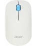 ACER Мышь OMR205 белый/голубой оптическая 1200dpi беспров. USB для ноутбука 3but (ZL.MCEEE.02H)