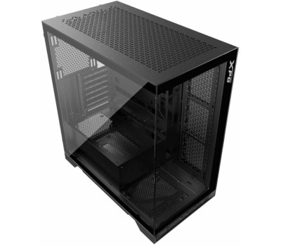 Корпус для ПК XPG Корпус INVADER X BLACK (INVADERXMTWOF-BKCWW) Mid-Tower, Micro-ATX, Mini-ITX, Standard-ATX, USB 3.2 Gen2 Type-A, USB 3.2 Gen2 Type-C