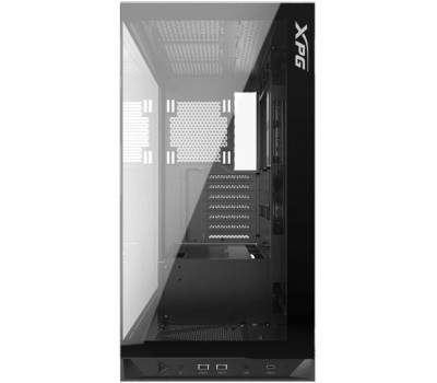 Корпус для ПК XPG Корпус INVADER X BLACK (INVADERXMTWOF-BKCWW) Mid-Tower, Micro-ATX, Mini-ITX, Standard-ATX, USB 3.2 Gen2 Type-A, USB 3.2 Gen2 Type-C