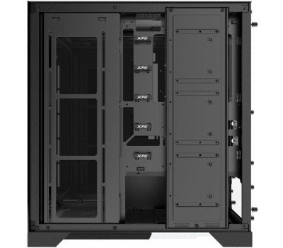 Корпус для ПК XPG Корпус INVADER X BLACK (INVADERXMTWOF-BKCWW) Mid-Tower, Micro-ATX, Mini-ITX, Standard-ATX, USB 3.2 Gen2 Type-A, USB 3.2 Gen2 Type-C