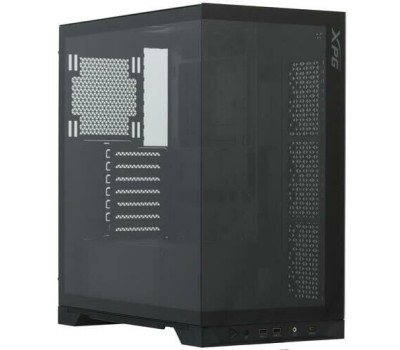 Корпус для ПК XPG Корпус INVADER X BLACK (INVADERXMTWOF-BKCWW) Mid-Tower, Micro-ATX, Mini-ITX, Standard-ATX, USB 3.2 Gen2 Type-A, USB 3.2 Gen2 Type-C