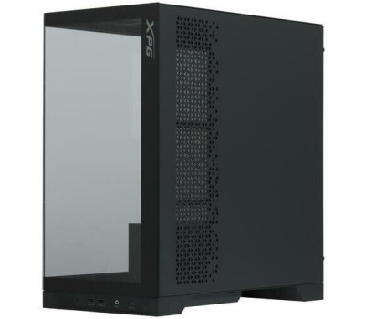 Корпус для ПК XPG Корпус INVADER X BLACK (INVADERXMTWOF-BKCWW) Mid-Tower, Micro-ATX, Mini-ITX, Standard-ATX, USB 3.2 Gen2 Type-A, USB 3.2 Gen2 Type-C