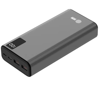 CACTUS Внешний аккумулятор (Power Bank) CS-PBFSFA-20000, 20000мAч, серый