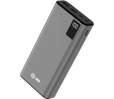 CACTUS Внешний аккумулятор (Power Bank) CS-PBFSFA-20000, 20000мAч, серый
