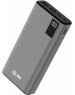 CACTUS Внешний аккумулятор (Power Bank) CS-PBFSFA-20000, 20000мAч, серый