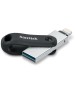 SanDisk Флеш-накопитель iXpand USB 3.0 / Lightning 64ГБ. Цвет: серебристо-черный
