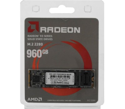 AMD RADEON Твердотельный накопитель SSD M2.2280 960GB R3 Series