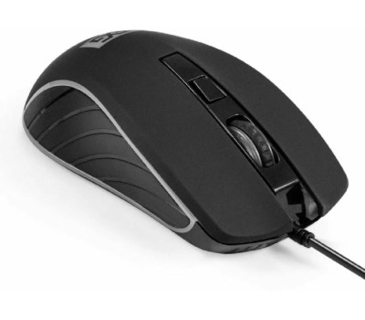 Exegate EX298899RUS Мышь ExeGate Gaming Standard SL-9064 (USB, оптическая, 3600dpi, 6D, 6 кнопок и колесо прокрутки, длина кабеля 1,5м, черная с подсветкой, RTL)