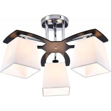 Люстра ESCADA 1116/3PL E27*60W CHROME/BLACK/WHITE