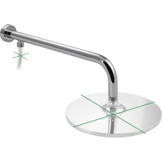 Кронштейн GFMARK 3336 Кронштейн для тропического душа с внешней подводкой, длина 400 мм, из нержавеющей стали, цвет ХРОМ