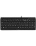 A4TECH Клавиатура Fstyler FK15, USB, черный [fk15 black]