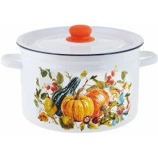 Кастрюля APPETITE 1с18с Осень эмал цил 7,0л