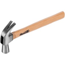 Молоток SPARTA Молоток-гвоздодер, 450 г, боек 27 мм, деревянная рукоятка 104205