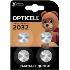 OPTICELL Батарея Specialty 2032 CR2032 (4шт) блистер