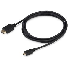 BURO Кабель аудио-видео HDMI 1.4 HDMI (m)/Micro HDMI (m) 1.8м. черный (MICROHDMI-HDMI-1.8)