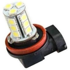Лампа светодиодная SHO-ME Лампа автомобильная светодиодная H11-18SMD, H11, 12В, 2шт
