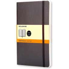 MOLESKINE Блокнот Classic Soft, 192стр, в линейку, мягкая обложка, черный [qp616]