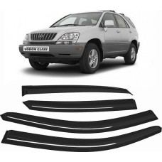 Дефлекторы CORSAR Дефлекторы Lexus RXI 97-03 кроссовер, нак., 4шт