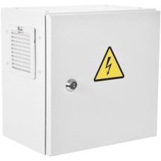 ЦМО Шкаф монтажный Эконом ШТВ-НЭ-4.4.21-3ВВА-Т1 настенный, стальная передняя дверь, 400x400x210 мм