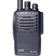 Рация АРГУТ Рация РК-301М VHF 16 кан., до 22.20км, компл.: 1шт, аккумулятор, черный [ru51029]