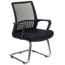 БЮРОКРАТ Кресло MC-209, сетка/ткань, до 120кг, черный [mc-209/b/tw-11]