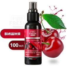 Ароматизатор FIRE FRESH Ароматизатор-нейтрализатор запахов AVS AFS-011 Stop Smell (аром Cherry/ Вишня.)(спрей100мл.)
