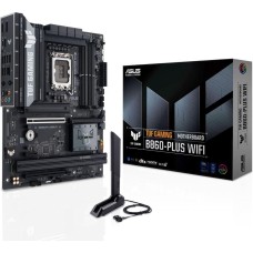 Материнская плата ASUS Материнская плата TUF GAMING B860-PLUS WIFI LGA1851 ATX 4xDDR5 2xPCIEx16 PCIEx1 3xM.2 USB-C DP HDMI 2.5GLAN Wi-Fi 7