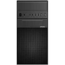 Корпус GINZZU Корпус MiniTower D190 черный (mATX, без БП, 2xUSB2.0, no fan) ( D190)