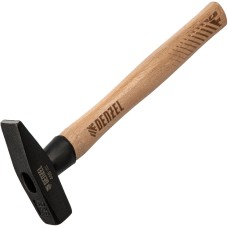 Молоток DENZEL Молоток слесарный, 400 г, кованый квадратный боек, буковая рукоятка 10428