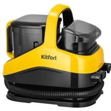 Моющий пылесос KITFORT Моющий пылесос КТ-5555, 1300Вт, желтый/черный
