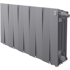 Радиатор ROYAL THERMO Радиатор биметаллический PianoForte 300 Серебристый VR80 - 10 секц