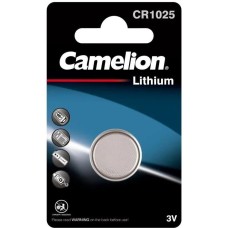 CAMELION CR1025 Батарейка Lithium CR1025-BP1, 1 шт