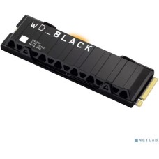WESTERN DIGITAL Твердотельный накопитель/ WD SSD Black SN850X, 2.0TB, M.2(22x80mm), NVMe, PCIe 4.0 x4, 3D TLC, R/W 7300/6600MB/s, IOPs 1 200 000/1 100 000, TBW 1200, DWPD 0.3, with Heat Spreader (12 мес.)