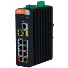Коммутатор DAHUA Коммутатор DH-IS4210-8GT-120 (L2) 8x1Гбит/с 2SFP 8PoE 120W управляемый