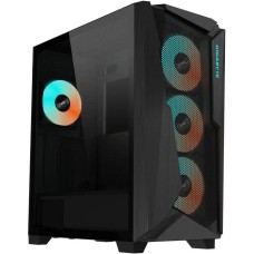 GIGABYTE Корпус GB-C301G черный без БП ATX 3x120mm 5x140mm 2xUSB3.0 audio bott PSU